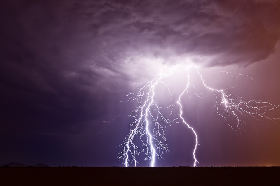 Fingers - Arizona Monsoon Lightning