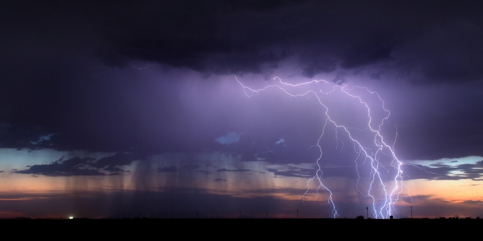 Arizona Monsoon Lightning