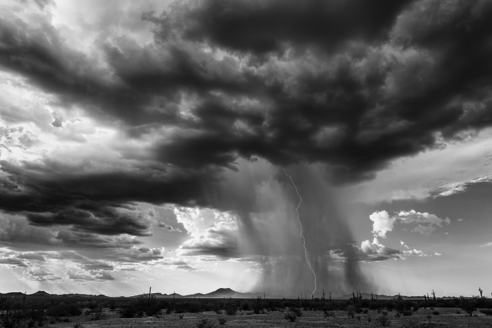 There is nothing more gorgeous than a simple thunderstorm dumping rain over a thirsty desert...especially when it's in beautiful locations like the Tohono O'Odham Nation south of Phoenix.