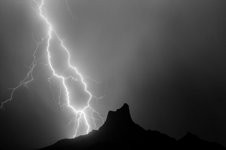 A shot I've been trying to get for years now...last night it happened. A monster lightning strike just behind the iconic Picacho Peak that sits between Phoenix and Tucson along Interstate 10.